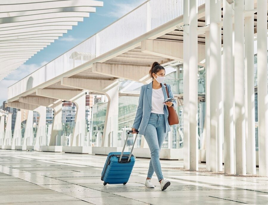 Imgi 5 Woman With Luggage Pandemic Airport 23 2148789910
